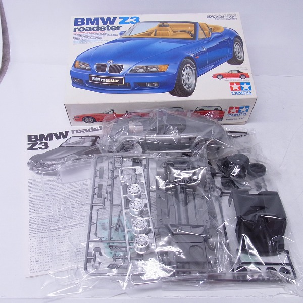 実際に弊社で買取させて頂いた【未組立】タミヤ 1/24 BMW Z3 / ベンツ SLK /  ホンダ S2000 オープンカー 3点セットの画像 1枚目