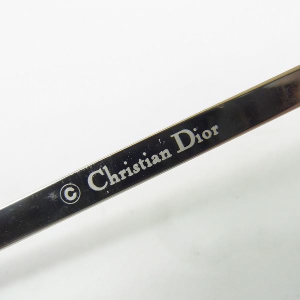 実際に弊社で買取させて頂いたChristian Dior/クリスチャンディオール メガネフレーム/サングラス YB7KHの画像 4枚目