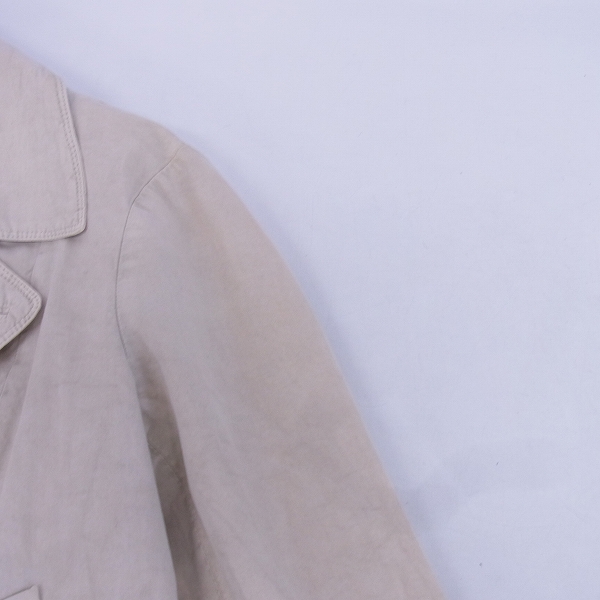実際に弊社で買取させて頂いたDIESEL BLACK GOLD/ディーゼル ブラック ゴールド コットン Pコート ベージュ/46の画像 6枚目