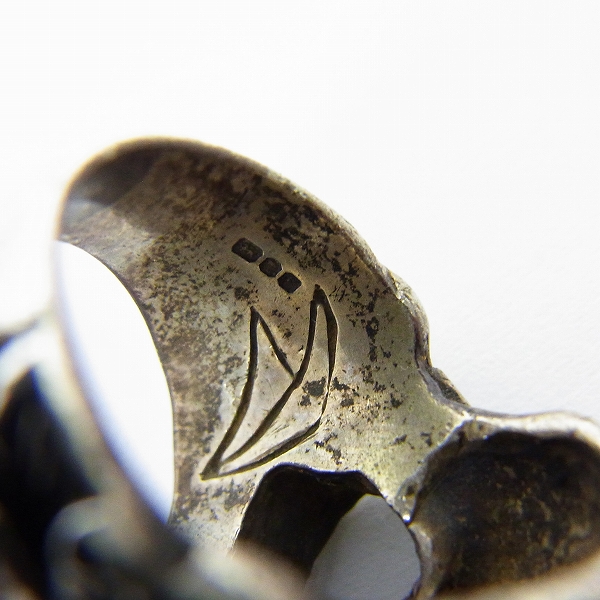 実際に弊社で買取させて頂いたCRAZY PIG/クレイジーピッグ バードスカルリングの画像 3枚目