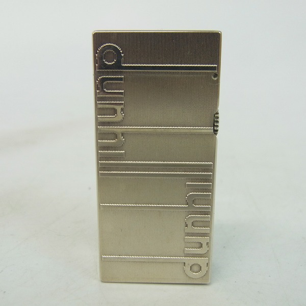 実際に弊社で買取させて頂いたdunhill/ダンヒル サイドローラーガスライター シルバーの画像 1枚目