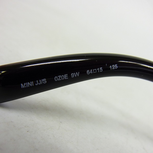 実際に弊社で買取させて頂いたJIMMY CHOO/ジミーチュウ MINI JJ/S スネーク サングラス の画像 4枚目