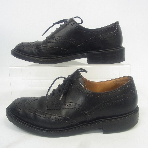 実際に弊社で買取させて頂いたTricker's/トリッカーズ ウィングチップドレスシューズ/M5633/8.5/FTTING5の画像 3枚目