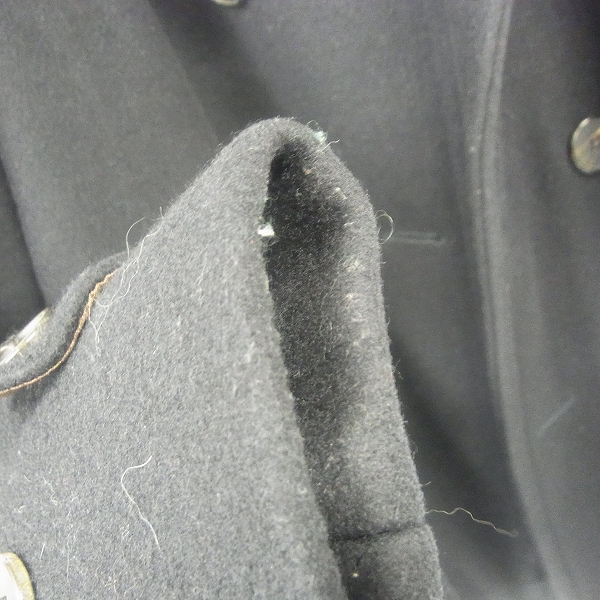 実際に弊社で買取させて頂いたMACKINTOSH/マッキントッシュ ダブルロングPコート/ネイビー/40の画像 5枚目