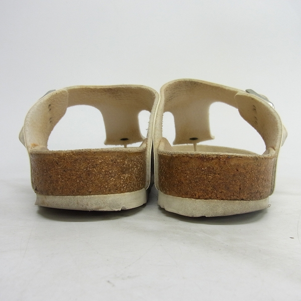 実際に弊社で買取させて頂いたBIRKENSTOCK/ビルケンシュトック RAMSES/ラムゼス サンダル ホワイト/39の画像 1枚目