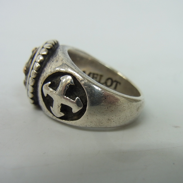 実際に弊社で買取させて頂いたLord Camelot/ロードキャメロット クロスモチーフ ガレッジリング/19号の画像 2枚目