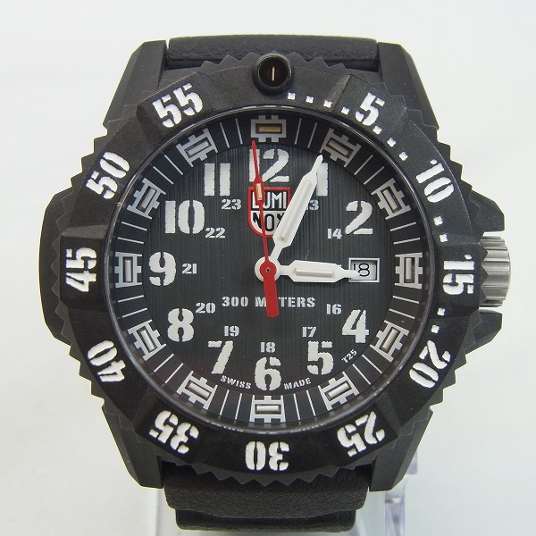 実際に弊社で買取させて頂いたLUMINOX/ルミノックス  CARBON SEAL/カーボンシールズ 腕時計 3801