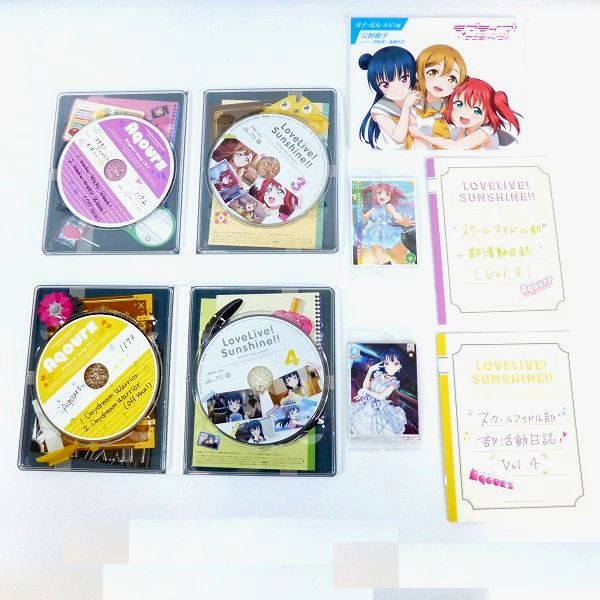 実際に弊社で買取させて頂いたバンダイビジュアル ラブライブ! サンシャイン!! Blu-ray 特装限定版 1-7巻の画像 4枚目