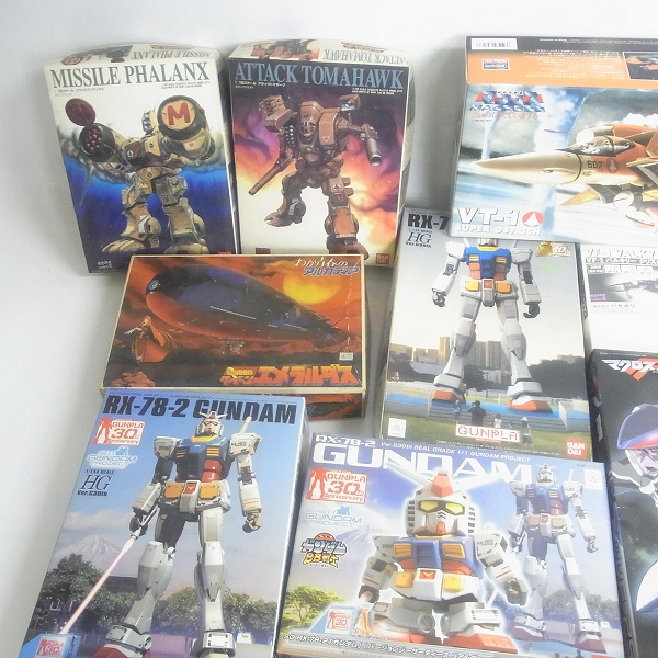 実際に弊社で買取させて頂いたガンダムRX-78-2/マクロス フロンティア等 プラモデル おまとめ品の画像 2枚目