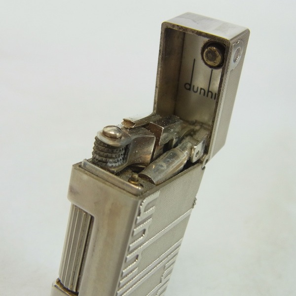実際に弊社で買取させて頂いたdunhill/ダンヒル サイドローラーガスライター シルバーの画像 3枚目