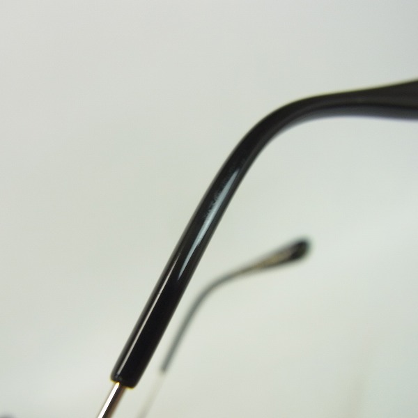 実際に弊社で買取させて頂いたOLIVER GOLDSMITH/オリバーゴールドスミス 眼鏡/メガネフレーム Oliver Oban Silver/BKの画像 6枚目