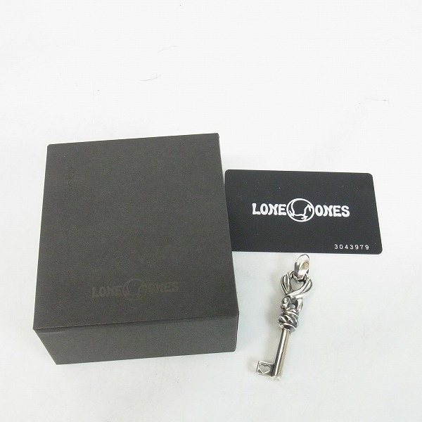 実際に弊社で買取させて頂いた【証明書付】LONE ONES/ロンワンズ クレーンキーペンダント Ｌ/wシルクリンクの画像 5枚目