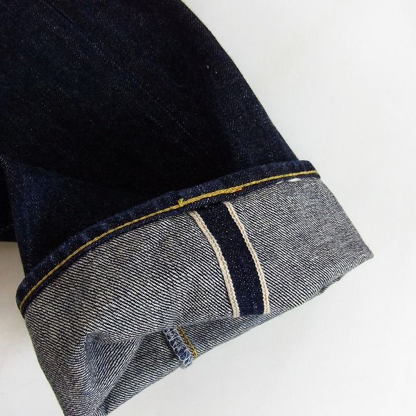 実際に弊社で買取させて頂いたDENIME/ドゥニーム XX ワンウォッシュ 14オンス セルビッチデニム/33の画像 7枚目