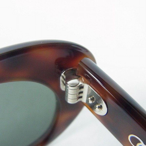 実際に弊社で買取させて頂いたOLIVER GOLDSMITH/オリバーゴールドスミス サングラス SOPHIA 1958 Darker tortoiseshell の画像 5枚目