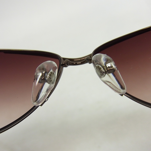実際に弊社で買取させて頂いた999.9/フォーナインズ feel sun ティアドロップ サングラス ブラウンデミ F-03S の画像 2枚目