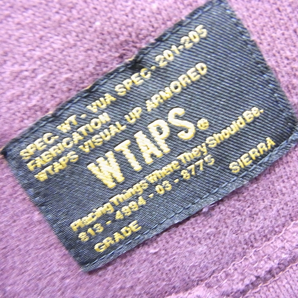 WTAPS/ダブルタップス 2012 スネークコレクションOFFSET HOOD L