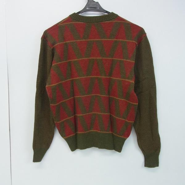 実際に弊社で買取させて頂いたChristian Dior/クリスチャンディオール アルパカ混 Vネック ニット/Lの画像 1枚目