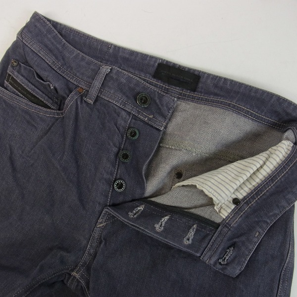 実際に弊社で買取させて頂いたDIESEL BLACK GOLD/ディーゼル ブラック ゴールド デニムパンツ/28の画像 2枚目