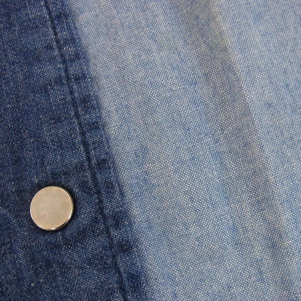 実際に弊社で買取させて頂いたSUGARCANE/シュガーケーン デニムウエスタンシャツ の画像 5枚目