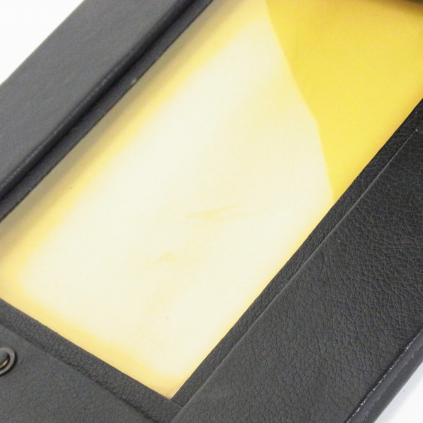 実際に弊社で買取させて頂いたA＆G/エーアンドジー 4クロスボタン オールレザー 写真立て/フォトフレームの画像 4枚目
