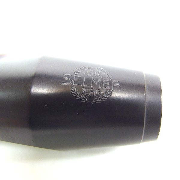 実際に弊社で買取させて頂いたSELMER/セルマー S90 180 テナーサックス用マウスピース リガチャー/メタルキャップ付きの画像 3枚目