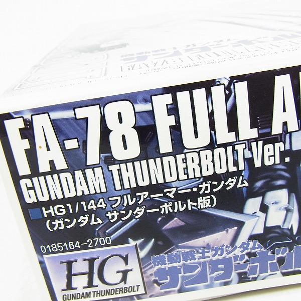 実際に弊社で買取させて頂いたBANDAI/バンダイ HG 1/144 FA-78 フルアーマーガンダム/機動戦士ガンダム サンダーボルト プラモデル 初回限定の画像 2枚目