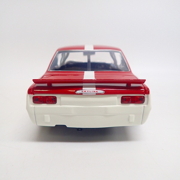 実際に弊社で買取させて頂いたKYOSHO/京商 1/18 日産 スカイライン 2000GT-R(KPGC10) RACING CATALOGUE VERSION 08122Cの画像 4枚目