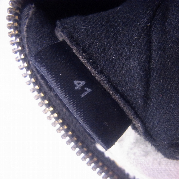 実際に弊社で買取させて頂いたDIET BUTCHER SLIM SKIN/ダイエットブッチャー スリムスキン ラバースタッズハイカットスニーカー 41の画像 5枚目