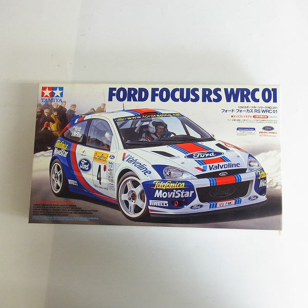 実際に弊社で買取させて頂いた【未組立】TAMIYA/タミヤ 1/24 フォードフォーカス RS WRC01