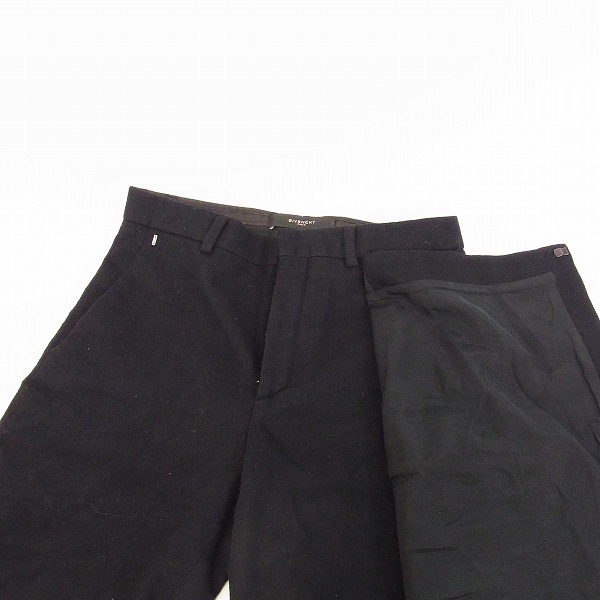 実際に弊社で買取させて頂いたGIVENCHY/ジバンシィ 10AW ウール ハーフパンツ 10F 5005 107/36の画像 4枚目
