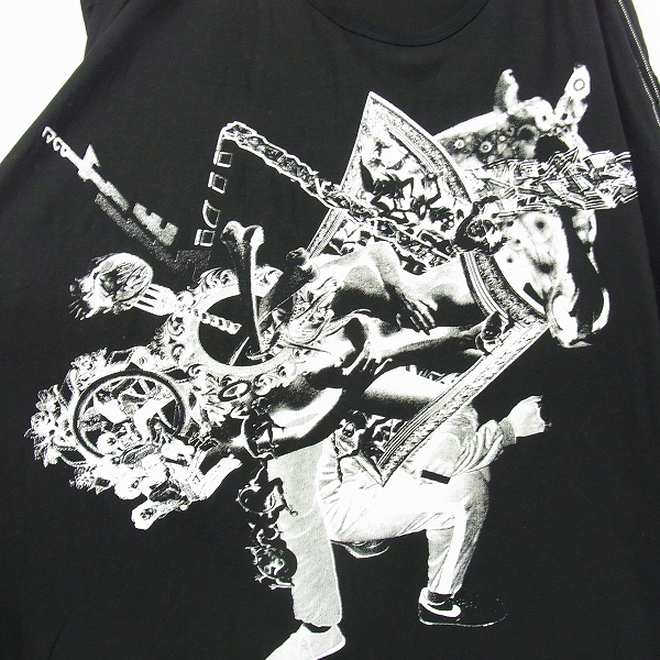 実際に弊社で買取させて頂いたDiet butcher slim skin/ダイエットブッチャースリムスキン オーバーサイズ Tシャツ Mの画像 4枚目