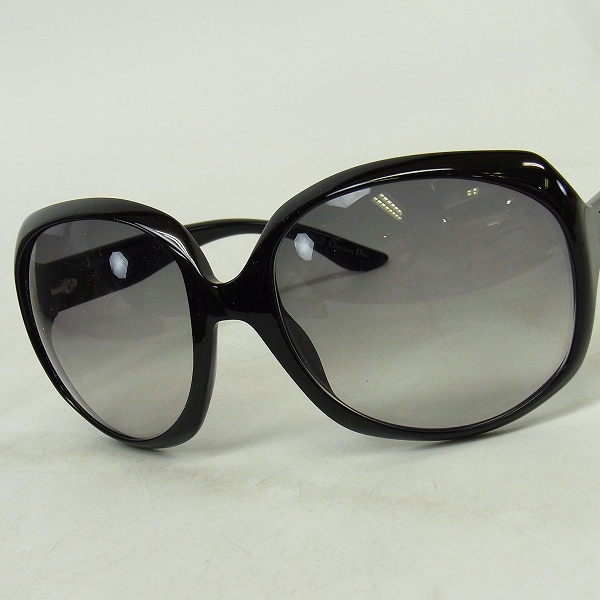 実際に弊社で買取させて頂いたChristian Dior/クリスチャンディオール サングラス プラスチック ダークグレー×黒 584LF