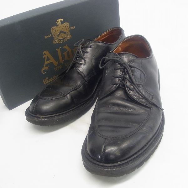 実際に弊社で買取させて頂いたAlden/オールデン MOCC TOE BLUCHER/モック トゥ ブルチャー シューズ 7117/9D