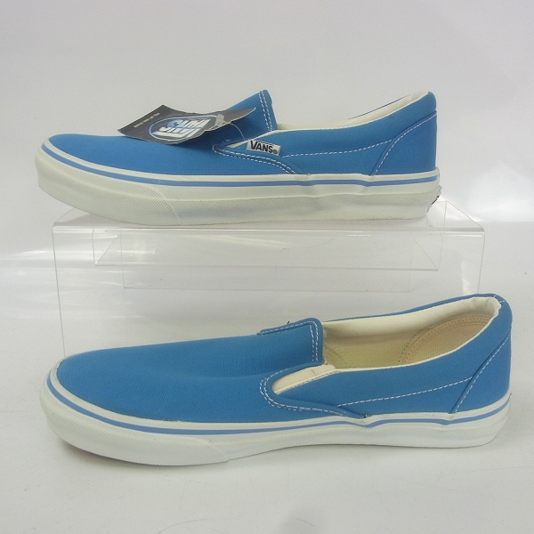 実際に弊社で買取させて頂いたVANS/バンズ スニーカー/スリッポン ライトブルー V98FLS/US11の画像 3枚目