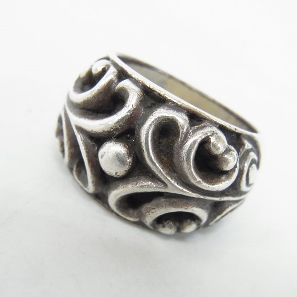 実際に弊社で買取させて頂いたSTANLEY GUESS/スタンリーゲス リムドフィリグリー リング 18.5号