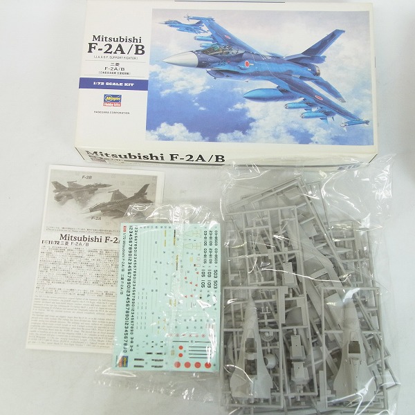 実際に弊社で買取させて頂いたハセガワ スーパーファントム 三菱F-2A/B エアクラフトウエポン1等 1/72 プラモデルプラモデル 4点セットの画像 2枚目