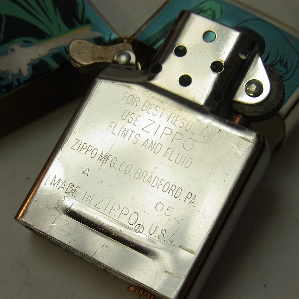 実際に弊社で買取させて頂いたZIPPO/ジッポー 宇宙戦艦ヤマト SPACE BATTLE SHIPS YAMATO/05年製の画像 6枚目