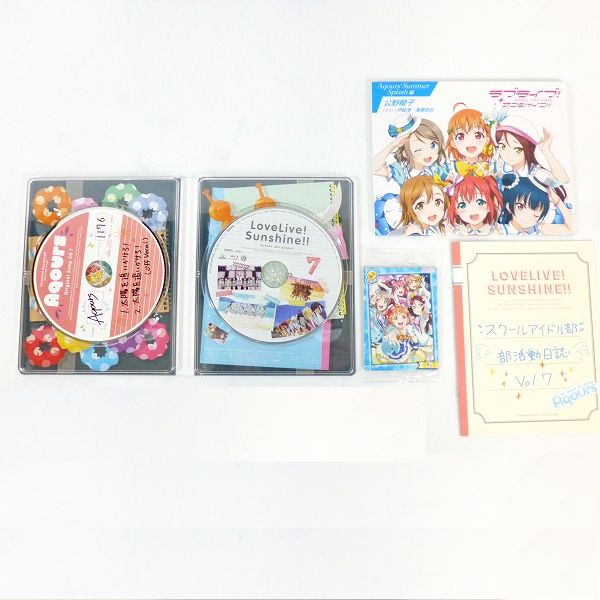 実際に弊社で買取させて頂いたバンダイビジュアル ラブライブ! サンシャイン!! Blu-ray 特装限定版 1-7巻の画像 6枚目