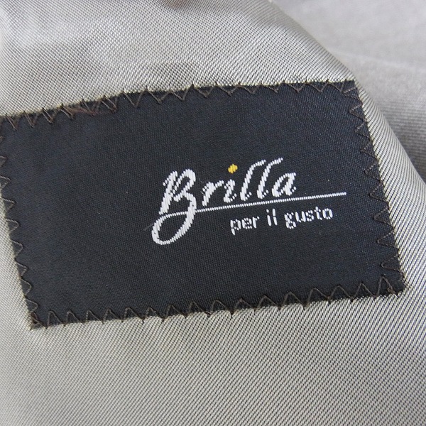 実際に弊社で買取させて頂いたBrilla per il gusto/ブリッラ ペル イル グスト コットンスーツセットアップ/48の画像 2枚目