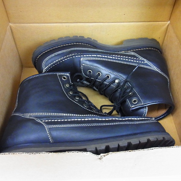 実際に弊社で買取させて頂いたDanner/ダナー USA製 モックトゥ/マウンテンブーツ ブラック/黒 D6210/8の画像 8枚目