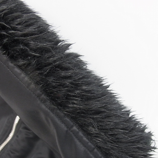 実際に弊社で買取させて頂いたJOHN LAWRENCE SULLIVAN/ジョンローレンスサリバン FUR BACK BOMBER JACKET /48の画像 6枚目