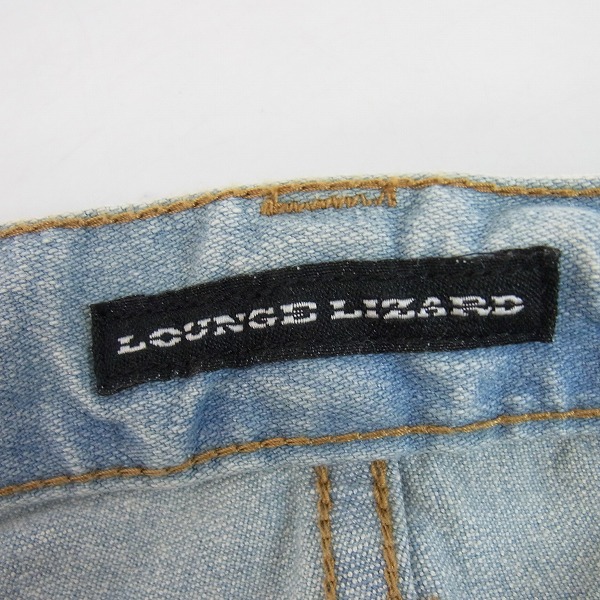 実際に弊社で買取させて頂いたLOUNGE LIZARD/ラウンジリザード HIGH POWER STRETCH DENIM/ハイパワーストレッチシェービングデニム  6849/3 の画像 3枚目