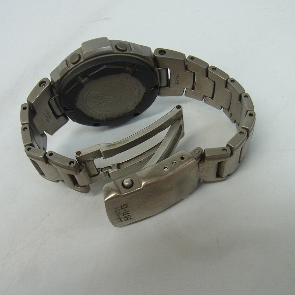 実際に弊社で買取させて頂いたG-SHOCK/Gショック MR-G チタン フルフローライン MRG-220T-1【動作未確認】 の画像 2枚目