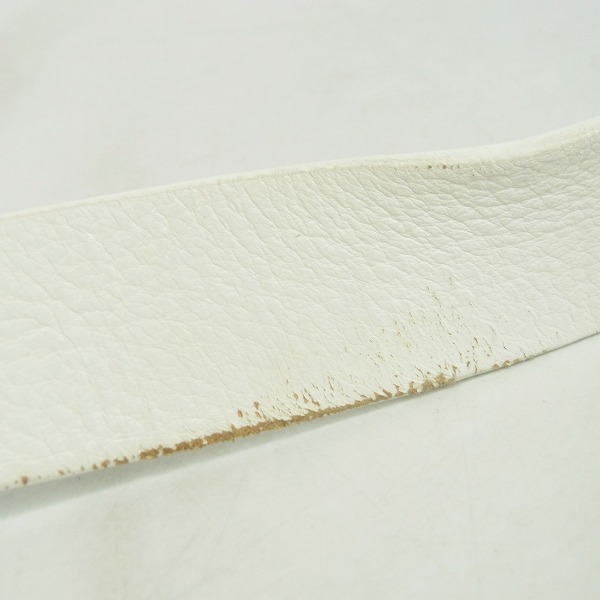 実際に弊社で買取させて頂いたJ.LINDEBERG /リンドバーグ ゴルフ レザー ベルトの画像 4枚目