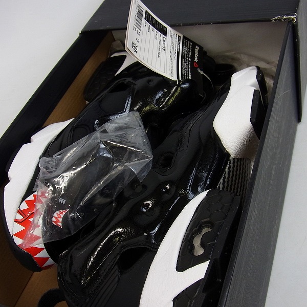 実際に弊社で買取させて頂いた【未使用】Reebok×atmos×BOUNTY HUNTER INSTAPUMP FURY OG BH/インスタポンプフューリー サメル君 CM8717/26.5の画像 7枚目