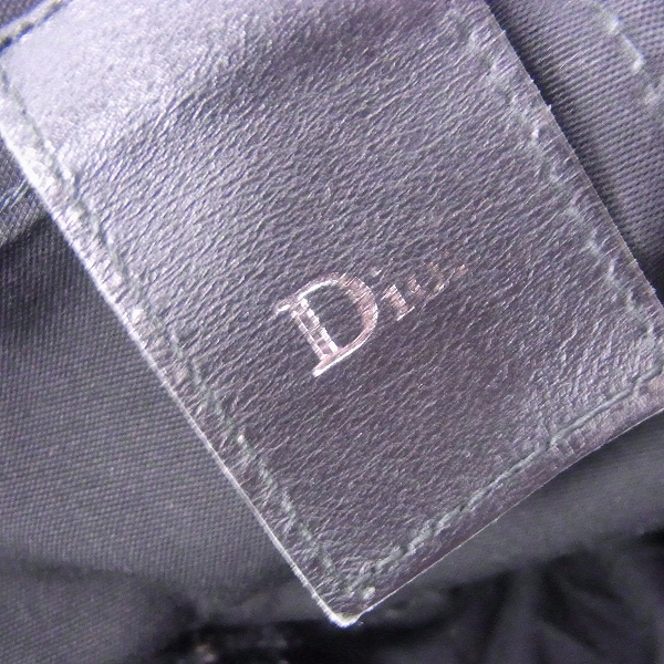 実際に弊社で買取させて頂いたChristian Dior/クリスチャンディオール  ストレートパンツ ブラック /33の画像 2枚目