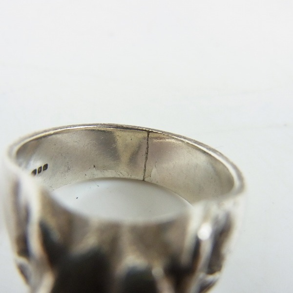 実際に弊社で買取させて頂いた【ギャラ有】CRAZY PIG/クレイジーピッグ スモールタイガーヘッドリングの画像 6枚目