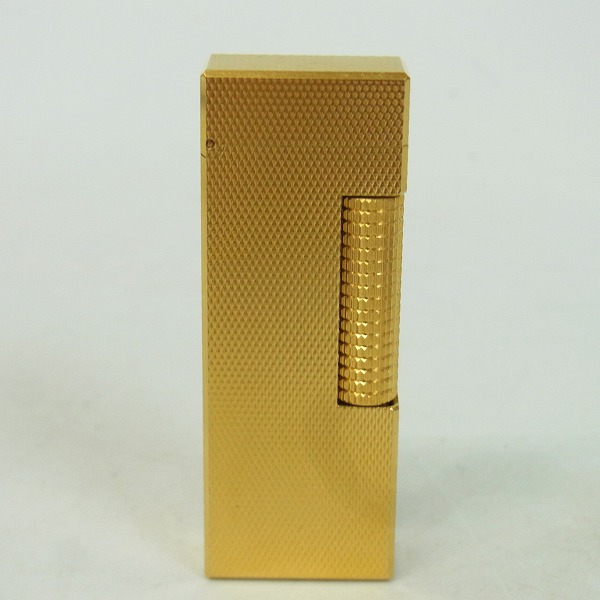 実際に弊社で買取させて頂いたdunhill/ダンヒル サイドローラーガスライター ゴールド
