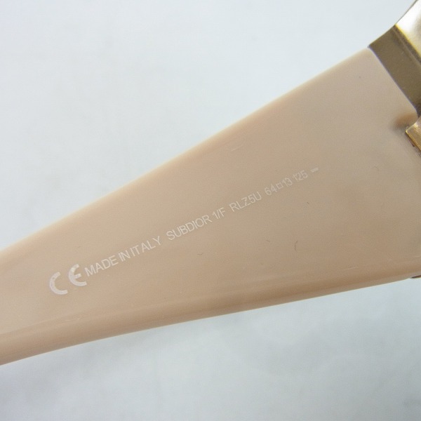 実際に弊社で買取させて頂いたChristian Dior/クリスチャンディオール サングラス RLZ5Uの画像 3枚目