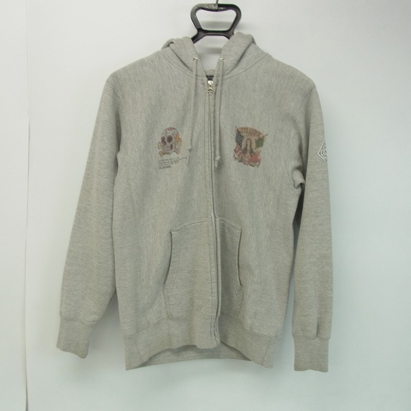 実際に弊社で買取させて頂いたCRIMIE/クライミー ジップアップパーカー マリアプリント/L